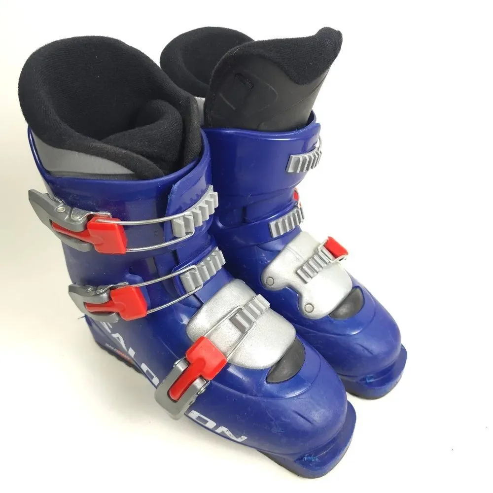 Salomon Performa T3 Ski Boots Blue Men’s 6 / Women’s 7.5 Mondo 24.5 Snow Winter